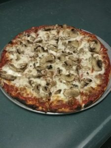 Pizza sausage & mushroom
