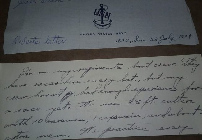 letters from a brother to a sister WW2 Navy seaman stationed in the pacific