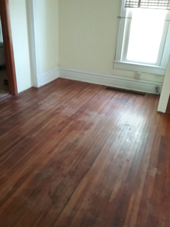 Hardwood floors after Rejuvenate