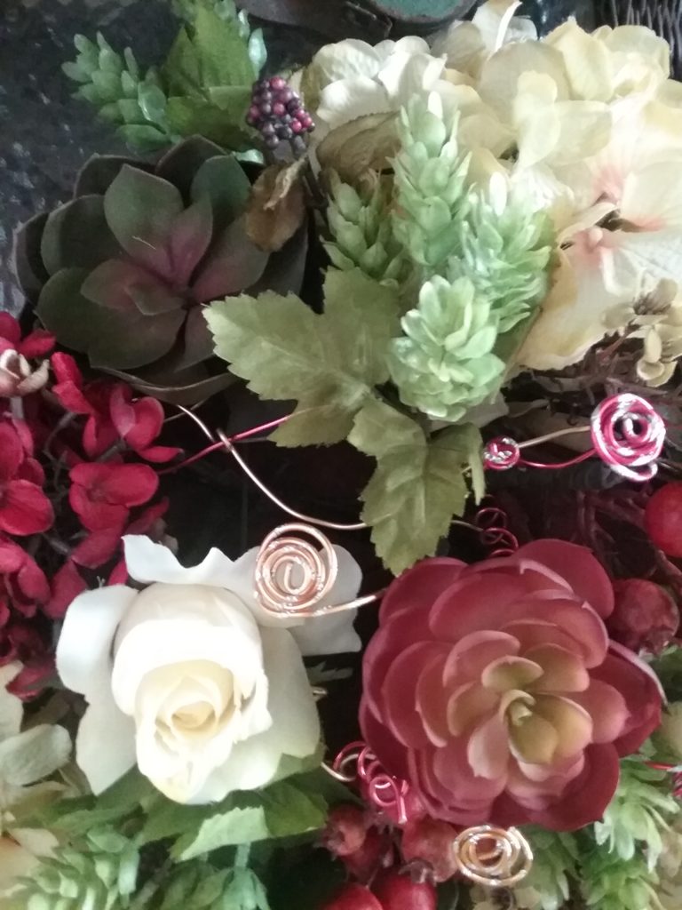 view from top of arrangement to show armature