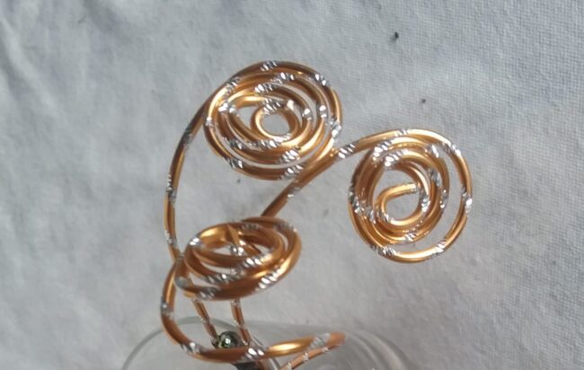 Oasis Diamond wire spirals