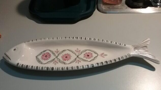 Vintage fish platter