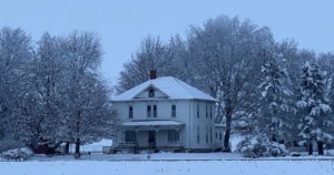 Farmhouse in Early January