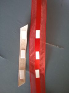 Velcro on ribbon