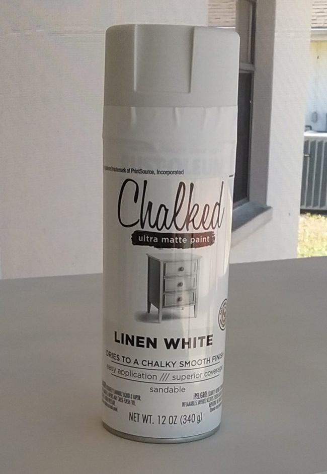 Linen White Chalked Spray Paint