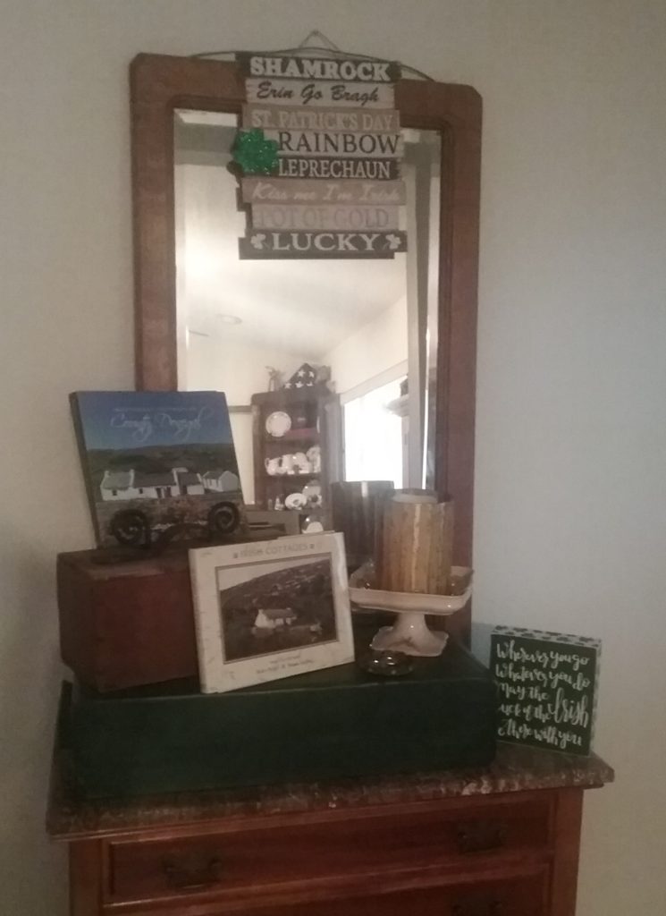 St Patricks Day in the entryway