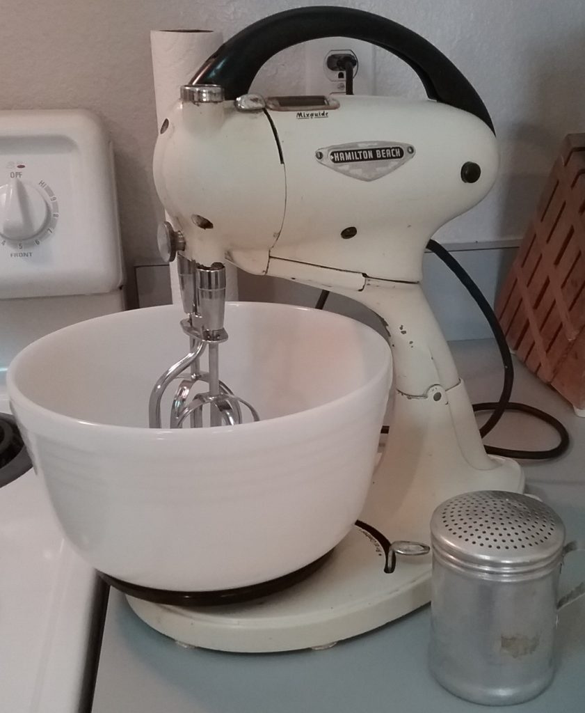 Vintage Hamilton Beach Stand Mixer with shaker