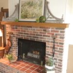 Spring Farmhouse mantel