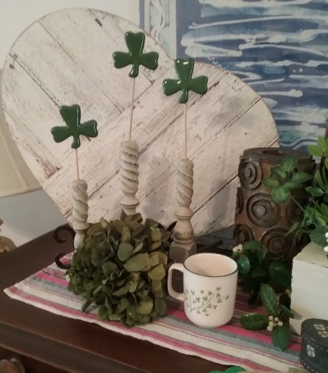 St Patrick's Day Spindles
