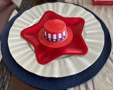 Show Your Love for American place setting