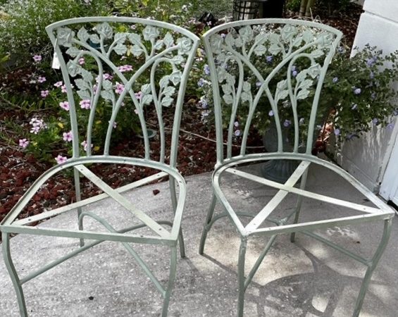 How to Refresh Metal Patio Chairs