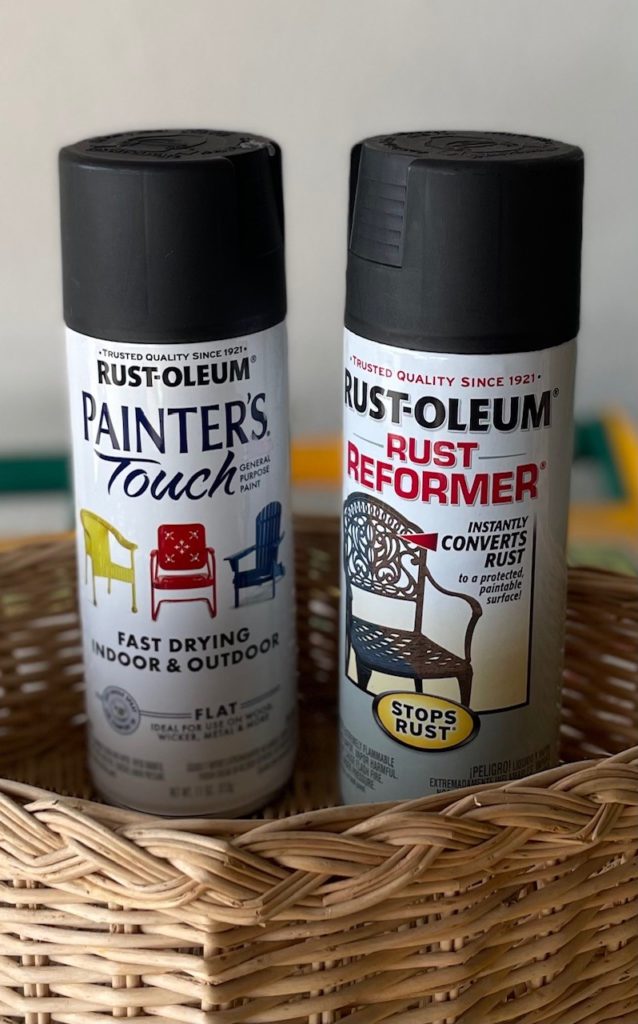 2 difference kinds of Rust-oleum spray paint