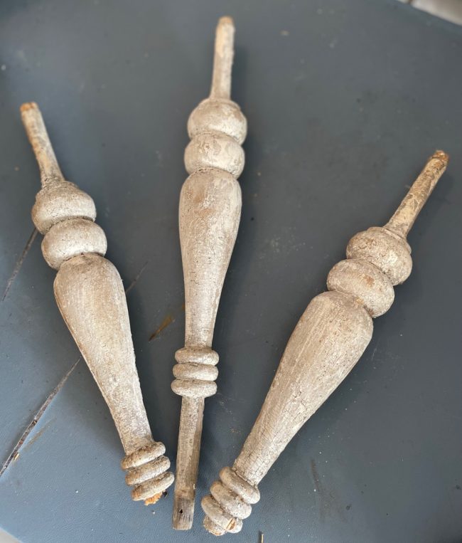 A trio of spindles