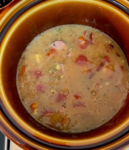 crockpot of soup