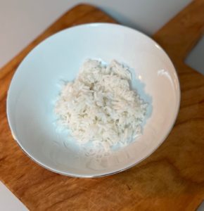 cooked white rice in bowl