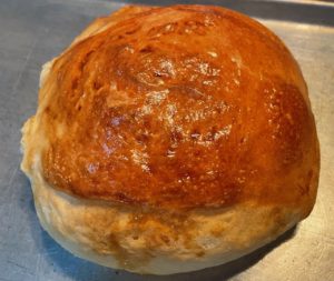 large roll for bread bowl