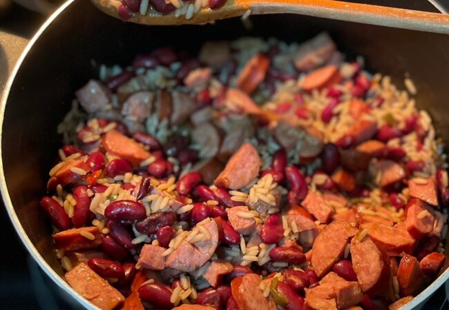Red Beans & Rice with Mad Dash Mixes