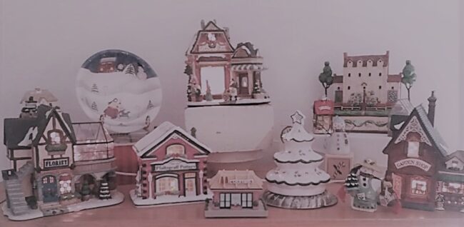 Christmas Village Scene from Dec 2020