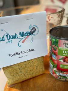 package of Mad Dash Mixes Tortilla Soup
