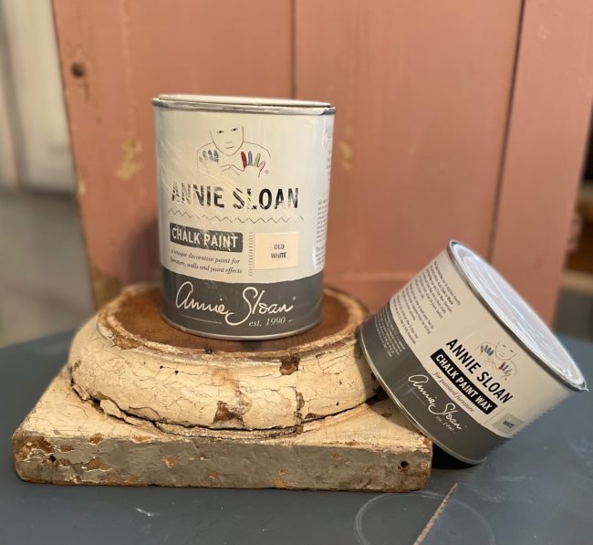 cans of Annie Sloan products