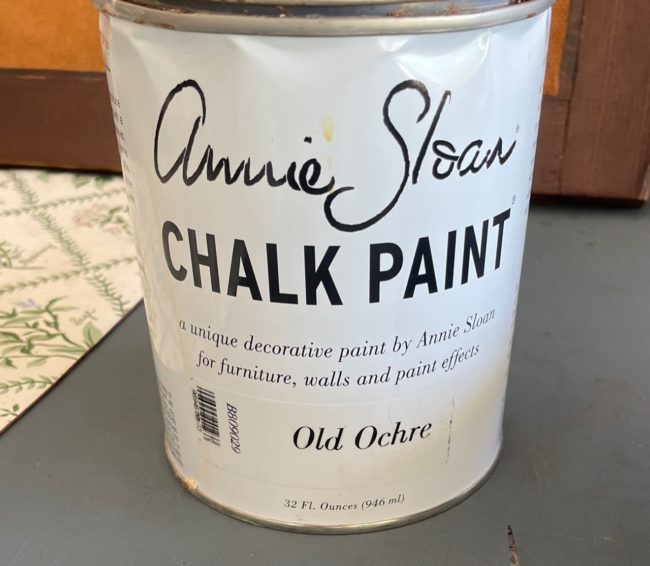 Annie Sloan Old Ochre chalk paint