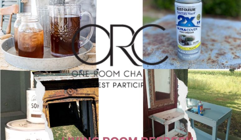 Rustic Inspired Living Room Refresh ORC Week 5