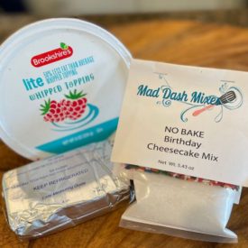 ingredients for no bake cheesecake
