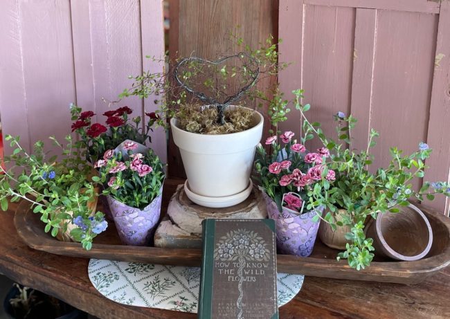 DIY Orchid Dough Bowl Centerpiece - Petite Haus