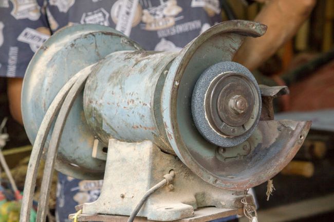 old grinder