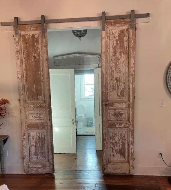 pair of old European Doors