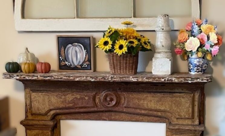 Architectural Salvage Decorating Ideas for Autumn