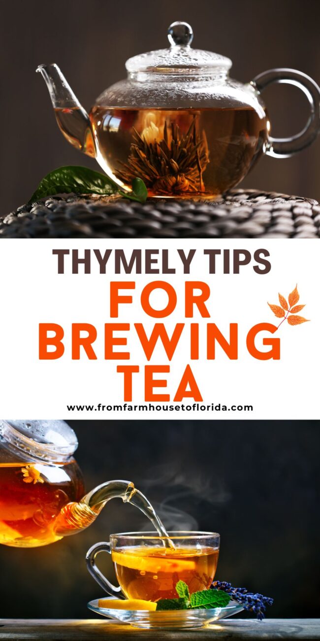 hero image for Thymely Tips for brewing tea